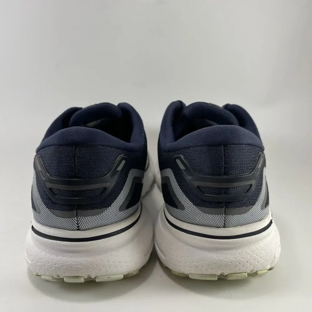 Brooks Ghost 14 Womens Size 10 Navy Blue White Running Shoes Sneakers